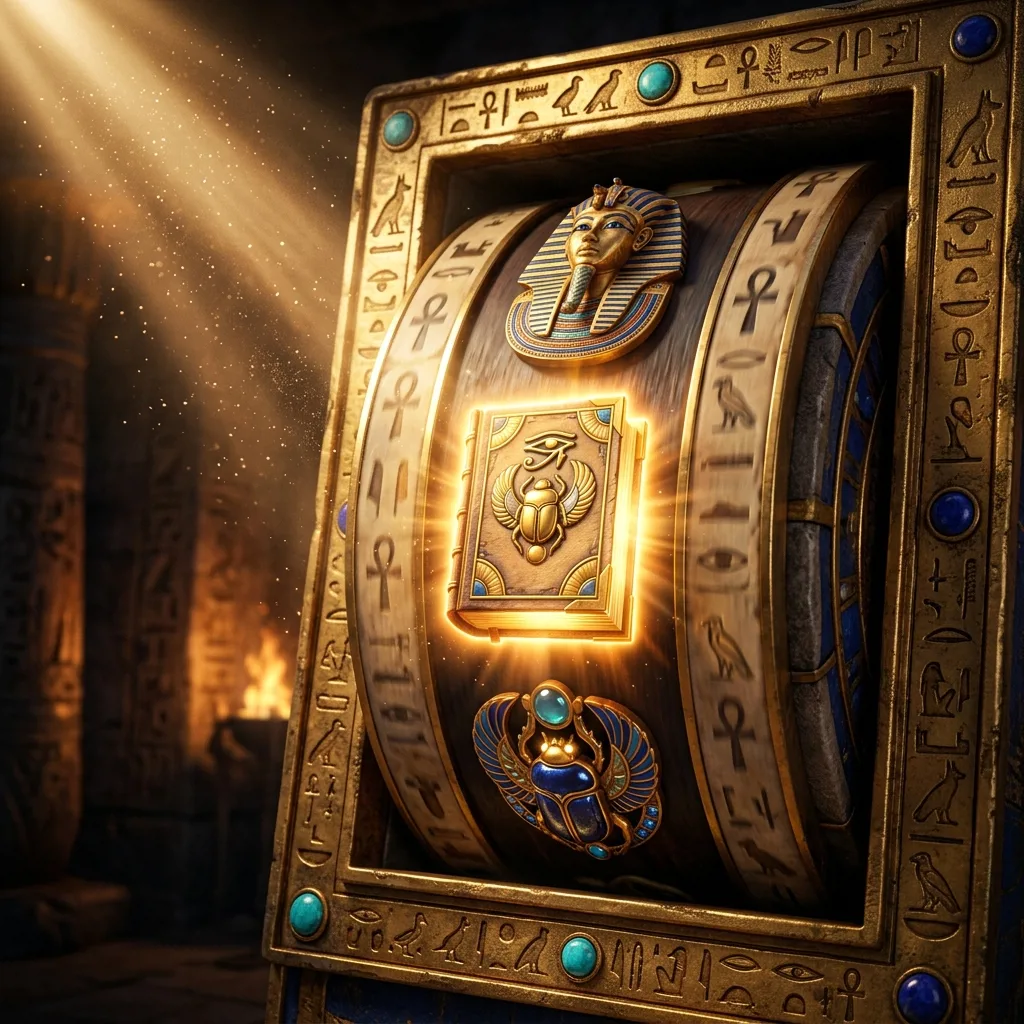 Обложки слотов серии Book of на египетском фоне