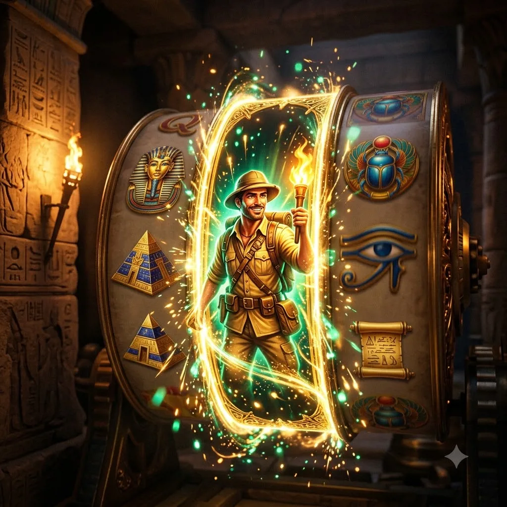 Механика expanding symbol в слоте Book of