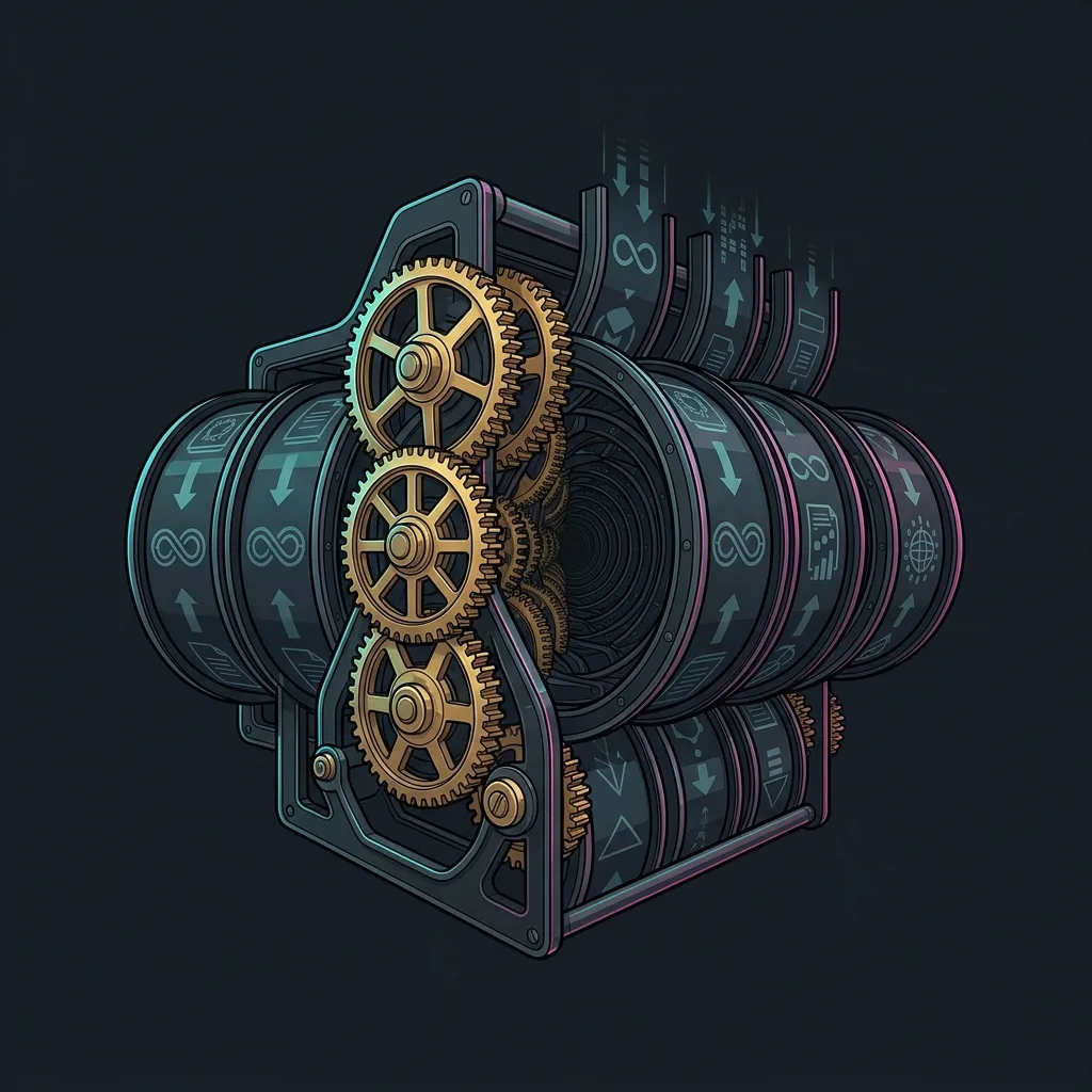 Схема работы механики Infinity Reels